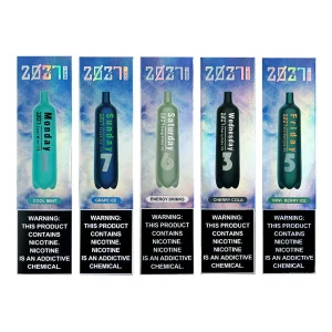 2027 Date 7 Disposable Vape 2000 Puffs