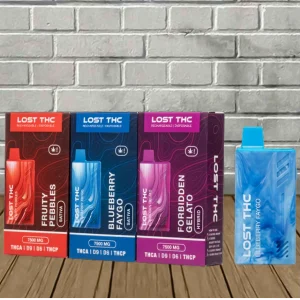 LOST THC 7.5 GRAMS – DISPLAY OF 5