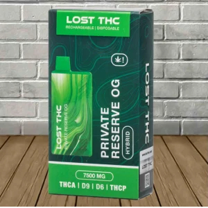 LOST THC 7.5 GRAMS – DISPLAY OF 5