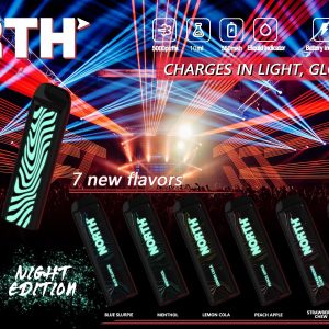 NORTH 5000 PUFFS NIGHT EDITION DISPOSABLE – DISPLAY OF 10