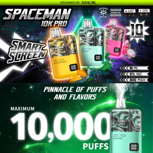SPACEMAN 10K PRO – display of 10