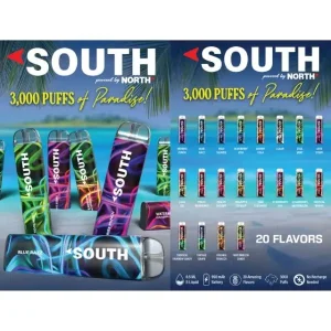 South by North 3000 Puffs Disposable