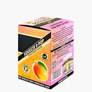 King Palm Mango OG Natural Mini Leaf Blunt Wraps 20/Box