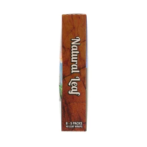 Natural Dark LooseLeaf 5-Pack Wraps (40 Count)