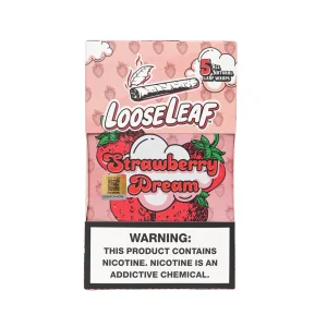Strawberry Dream LooseLeaf 5-Pack Wraps (40 Count)