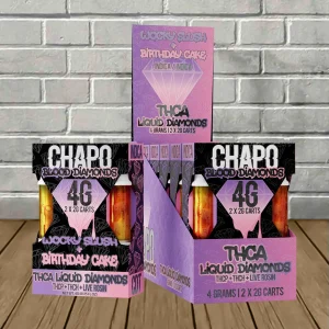 Chapo Extrax Live Rosin Blood Diamonds Duo Cartridge 4g