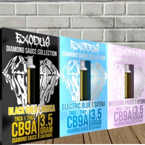 Exodus CB9A + THCa + THCP Diamond Sauce Cartridge 3.5g
