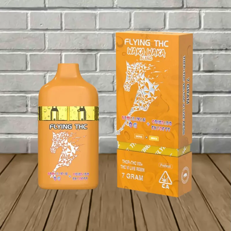 Wholesale Flying THC Waka Waka Blend Disposable 7g Wholesale Flying THC Waka Waka Blend Disposable 7g